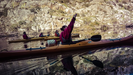 Rutas guiadas en kayak Arribes del Duero