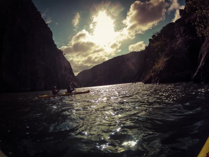 piraguas en arribes del Duero